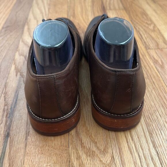 Johnston and Murphy Conard Plain Toe Mahogany 20-2234 Men’s Size 11M - Picture 3 of 13